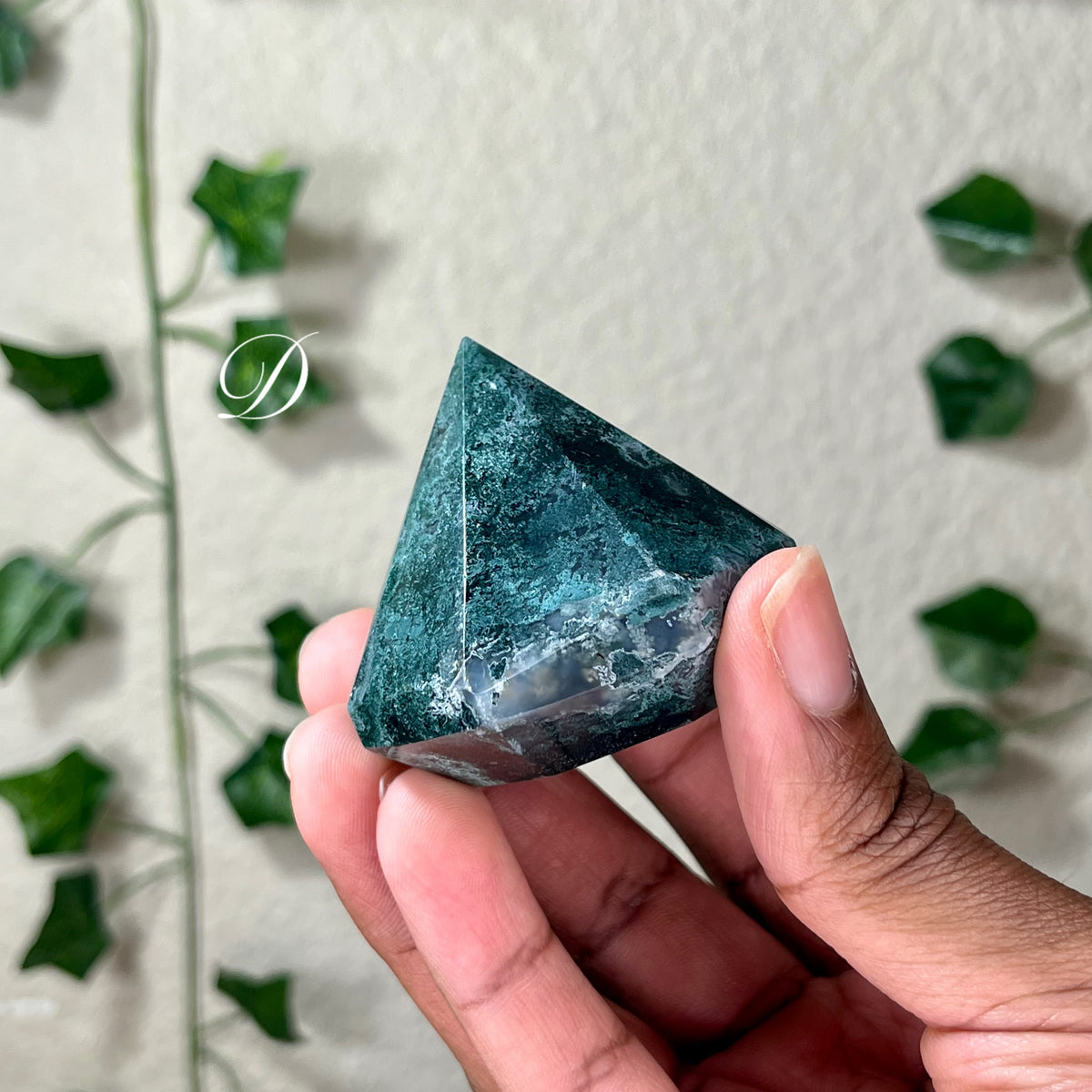 Moss Agate Diamonds