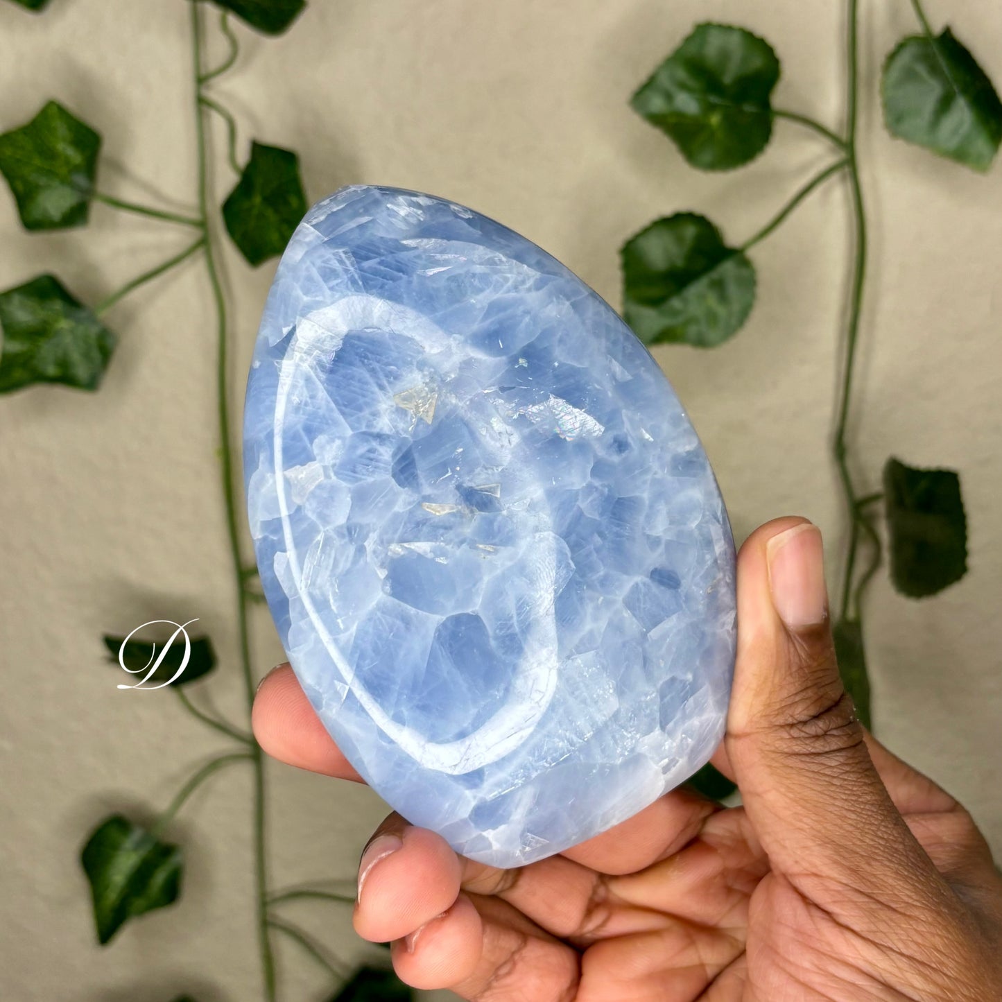 Blue Calcite Freeforms