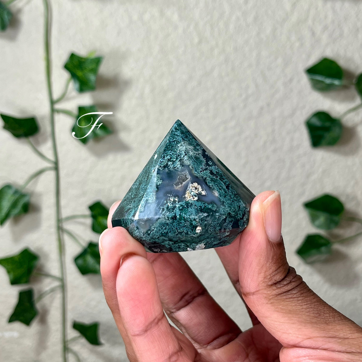 Moss Agate Diamonds