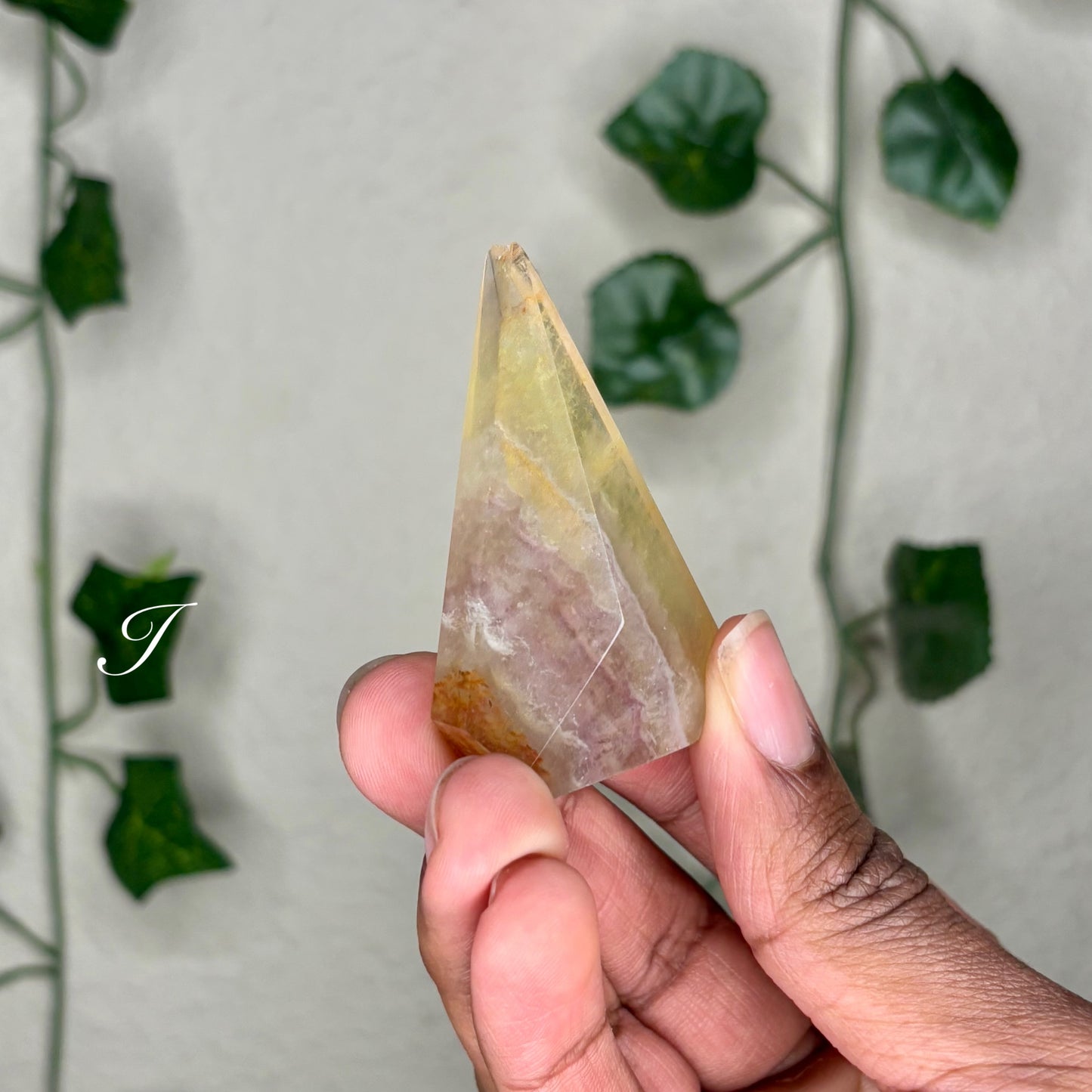 Geometric Fluorite Flames