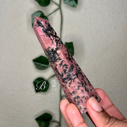 Rhodonite Obelisks