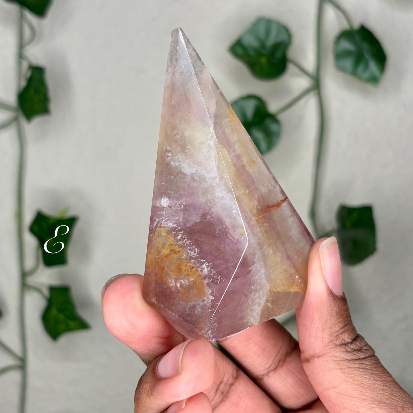Geometric Fluorite Flames