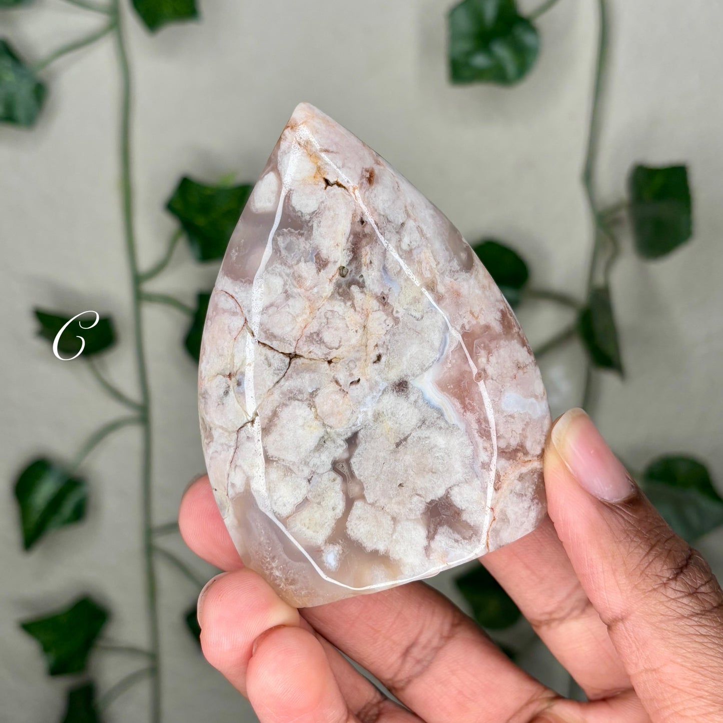 Flower Agate Flames