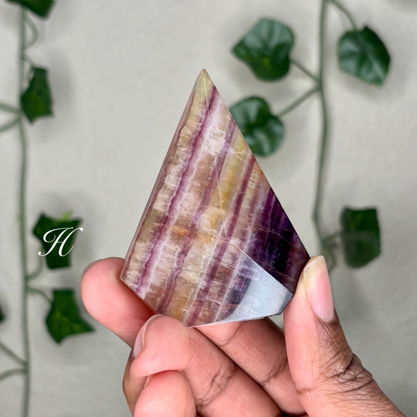 Geometric Fluorite Flames