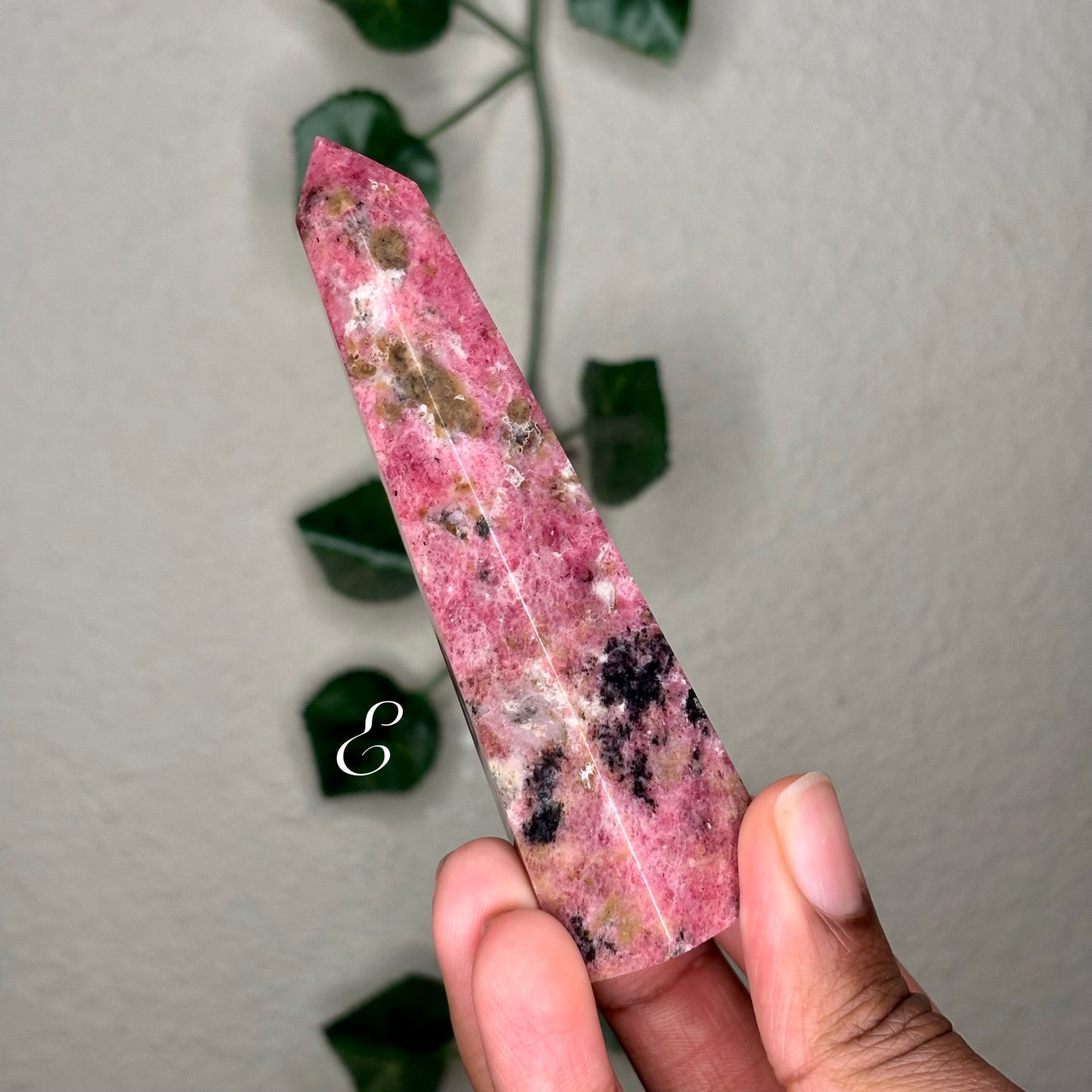 Rhodonite Obelisks