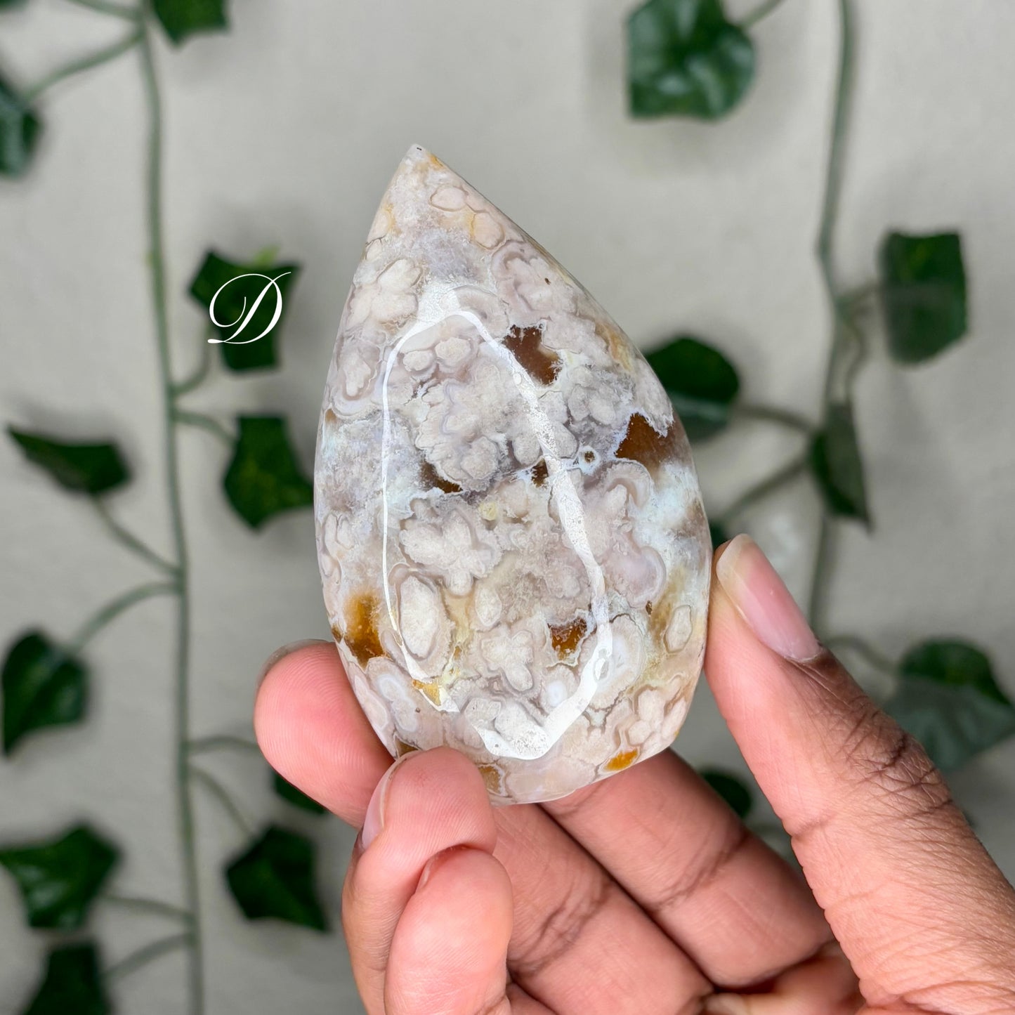 Flower Agate Flames