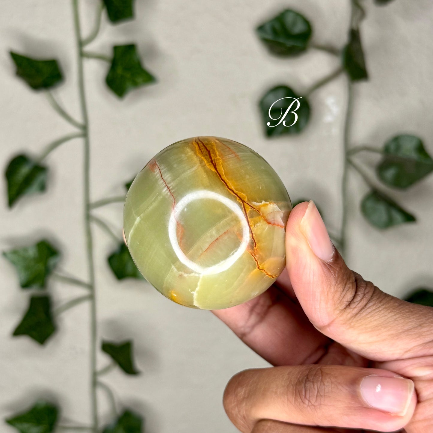 Green Onyx Spheres