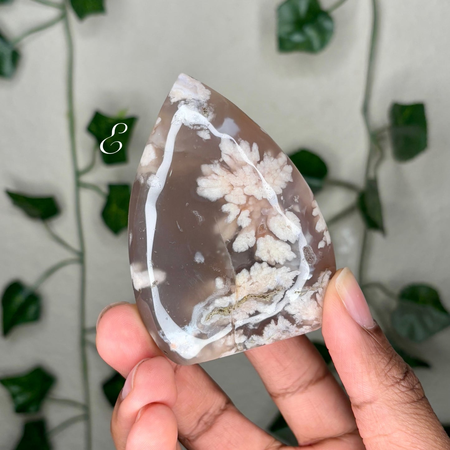 Flower Agate Flames