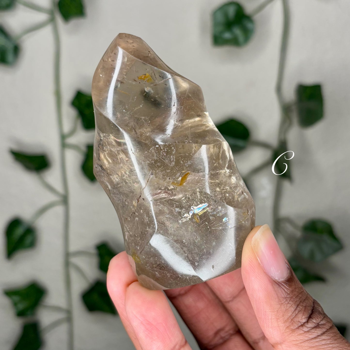 Smokey Quartz Flames