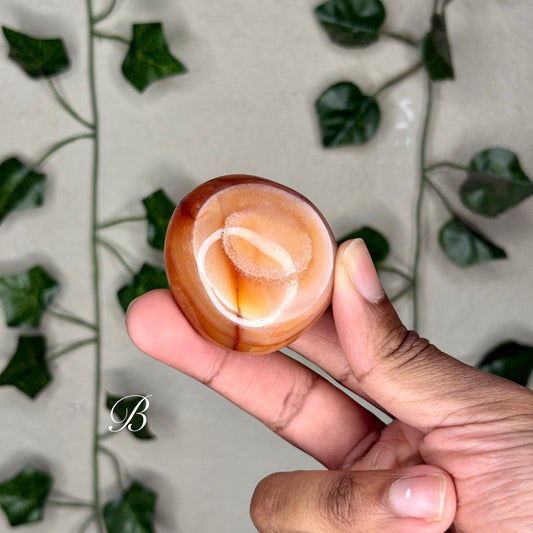 Carnelian Palm Stones
