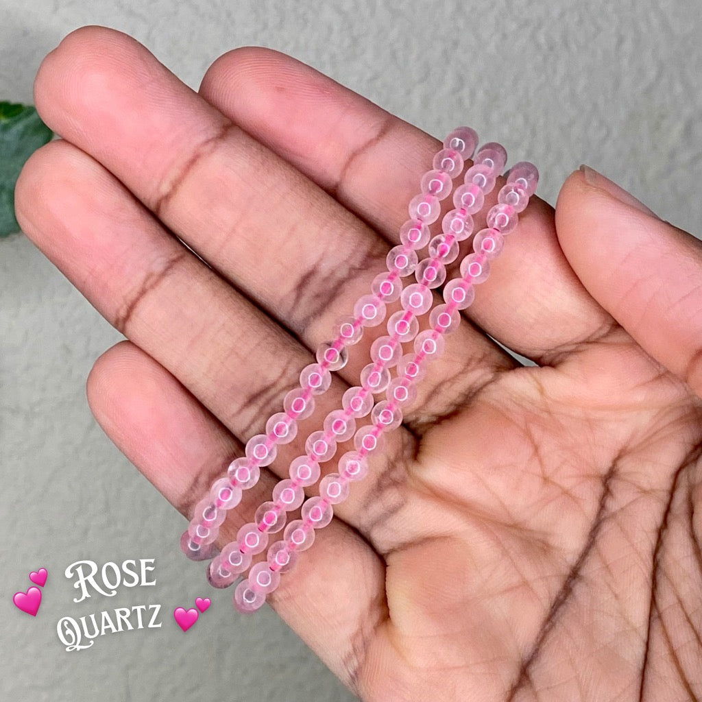 Rose Quartz Bracelets