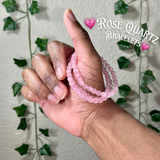 Rose Quartz Bracelets