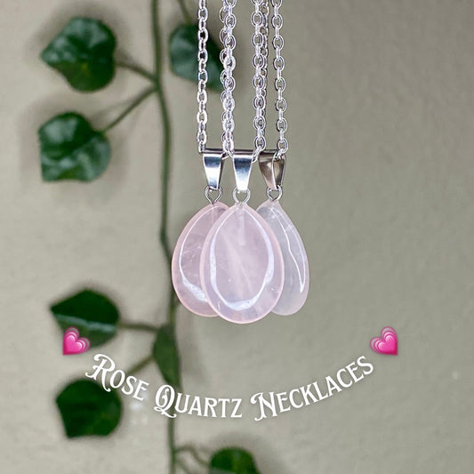 Rose Quartz Pendants