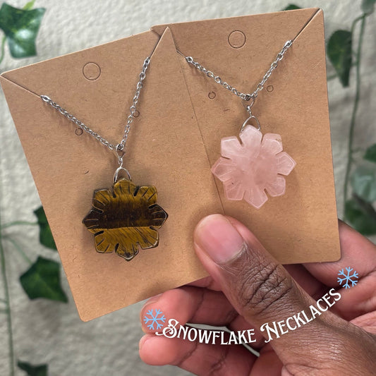 Snowflake Necklaces
