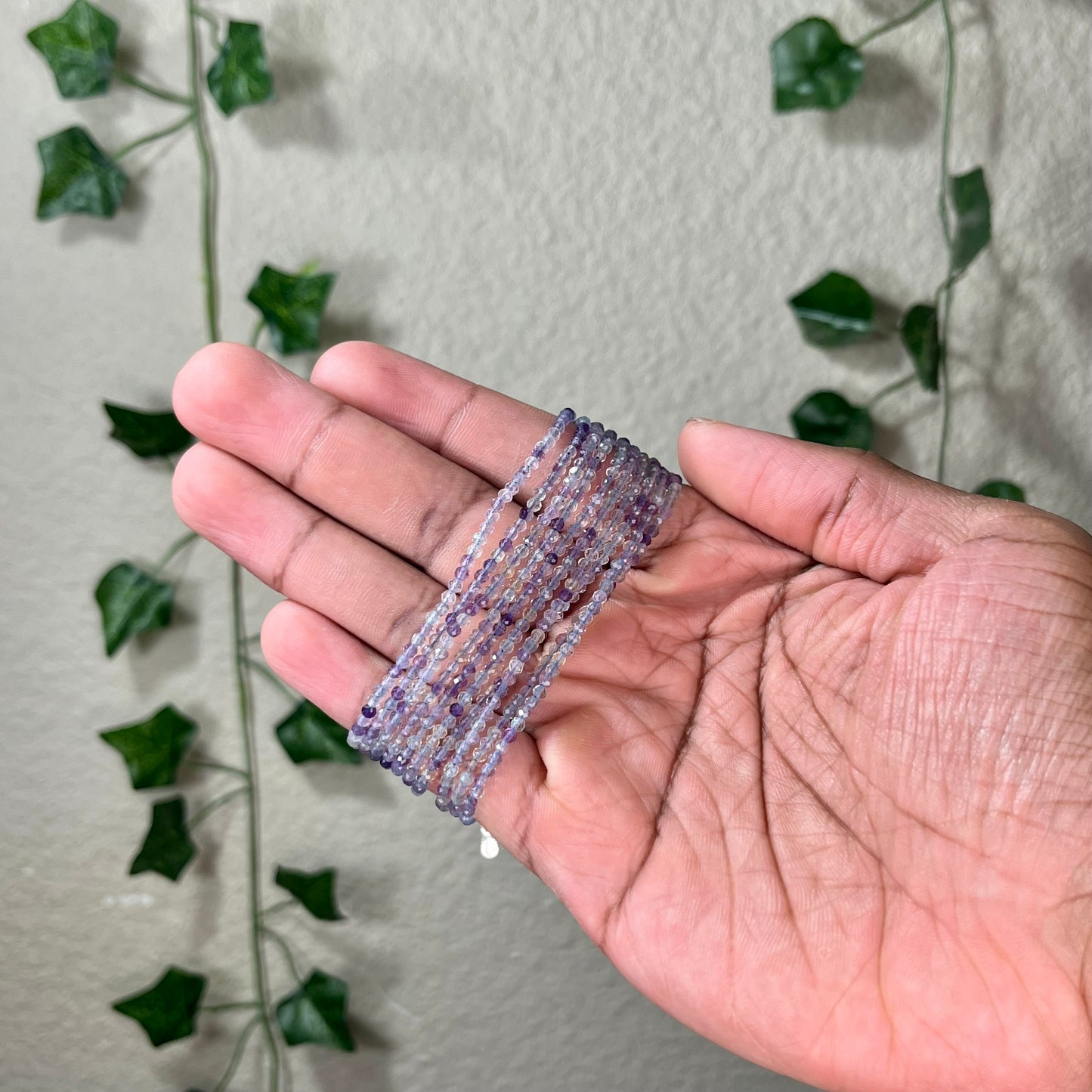 Faceted Fluorite Bracelets