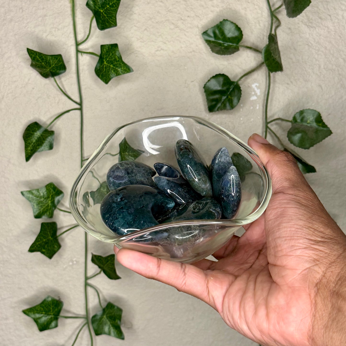 Moss Agate Moons