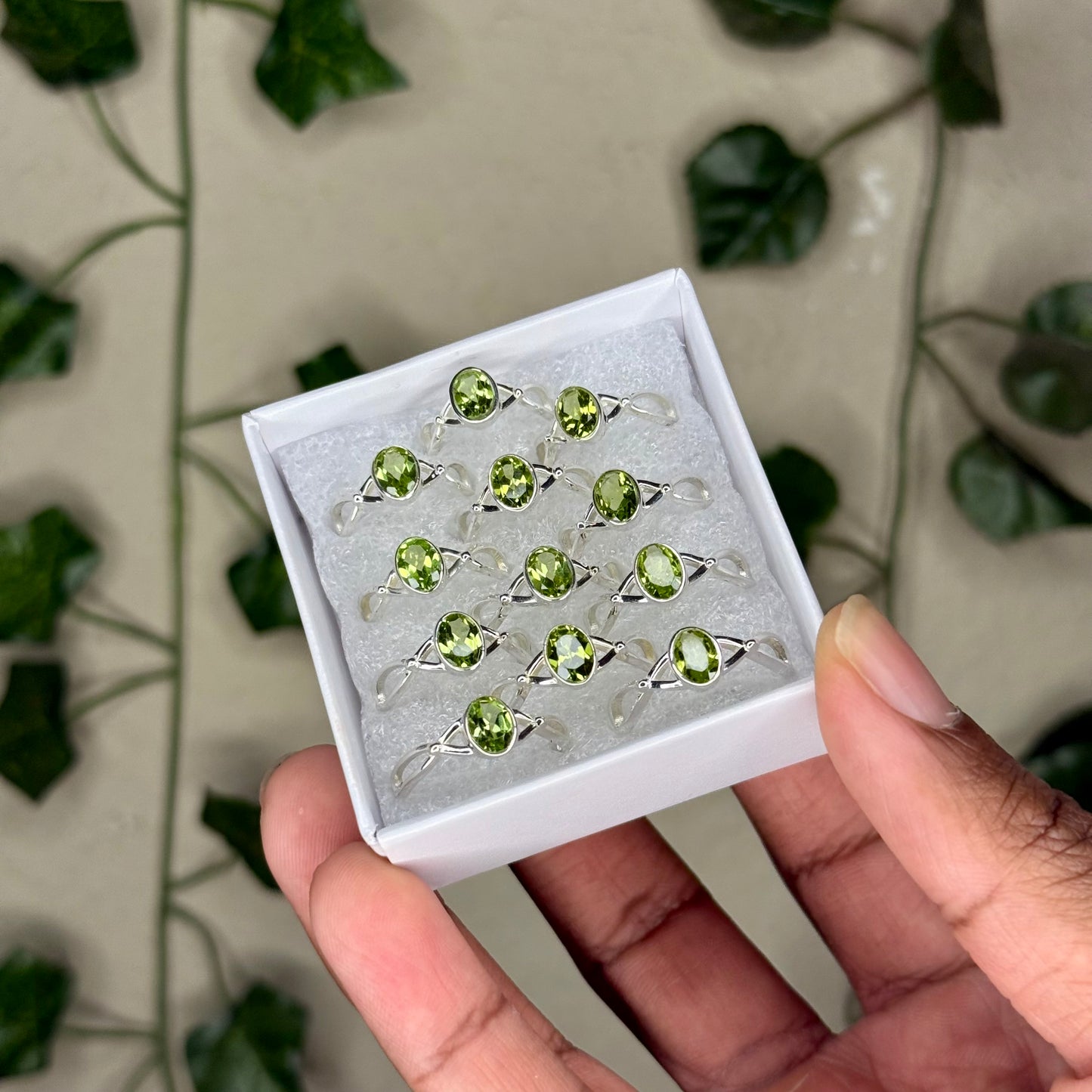 Peridot Rings