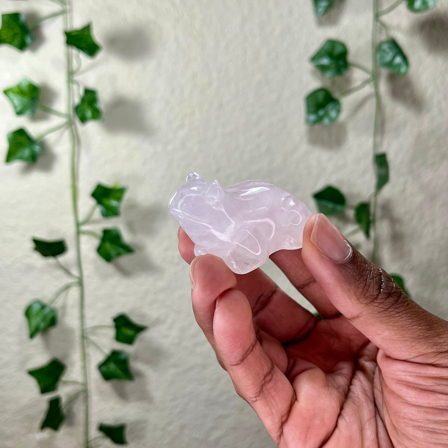 Rose Quartz Frogs
