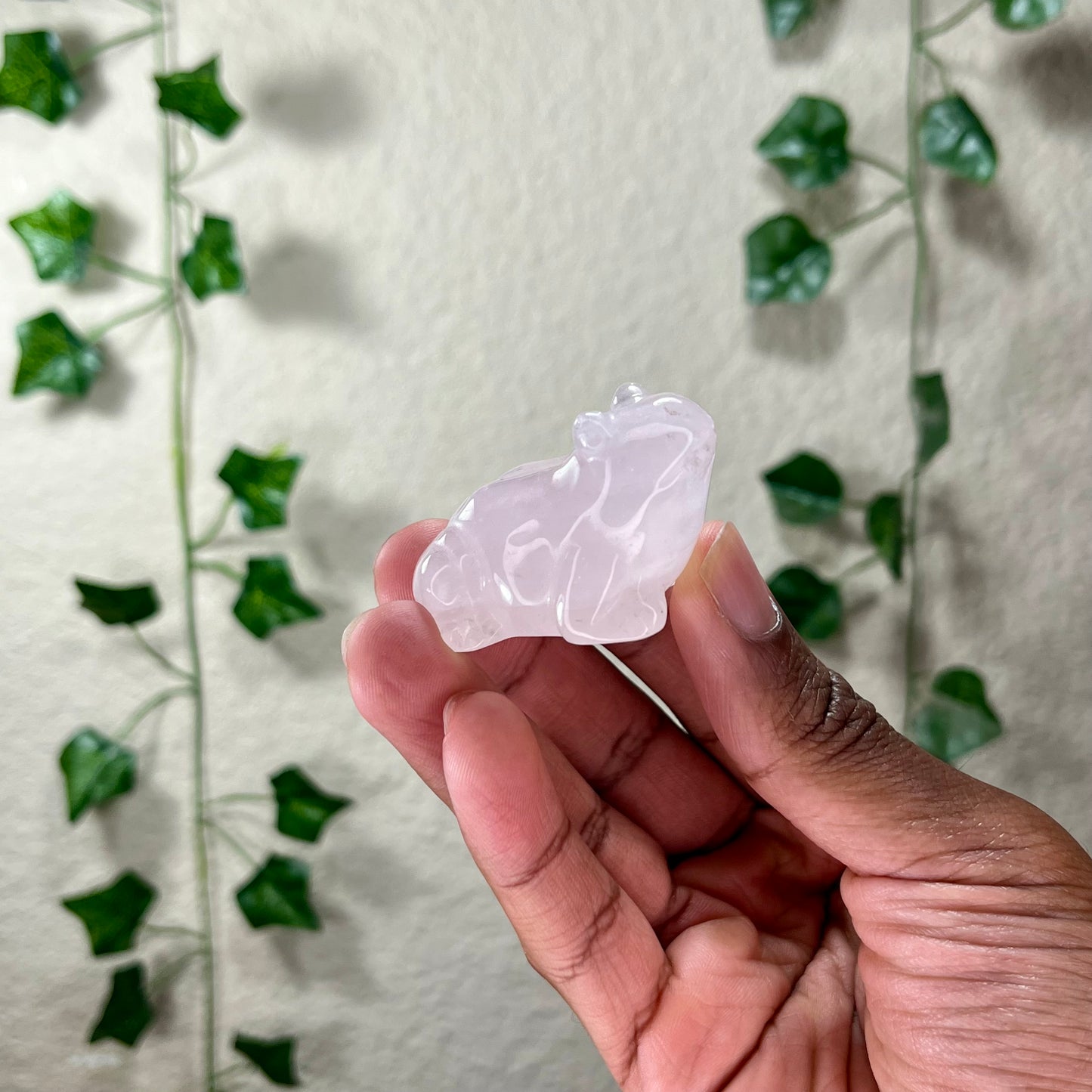 Rose Quartz Frogs