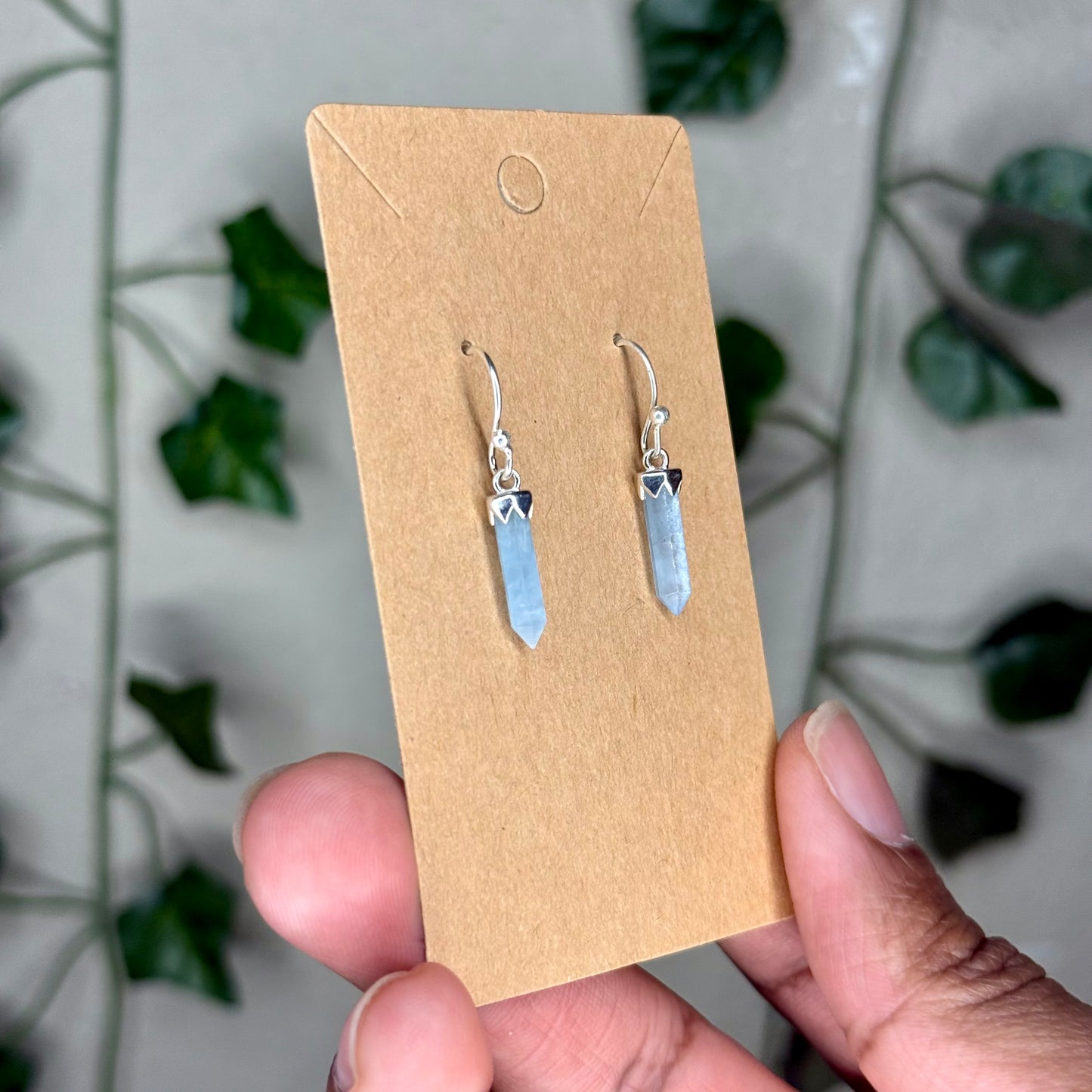 Aquamarine Dangle Earrings