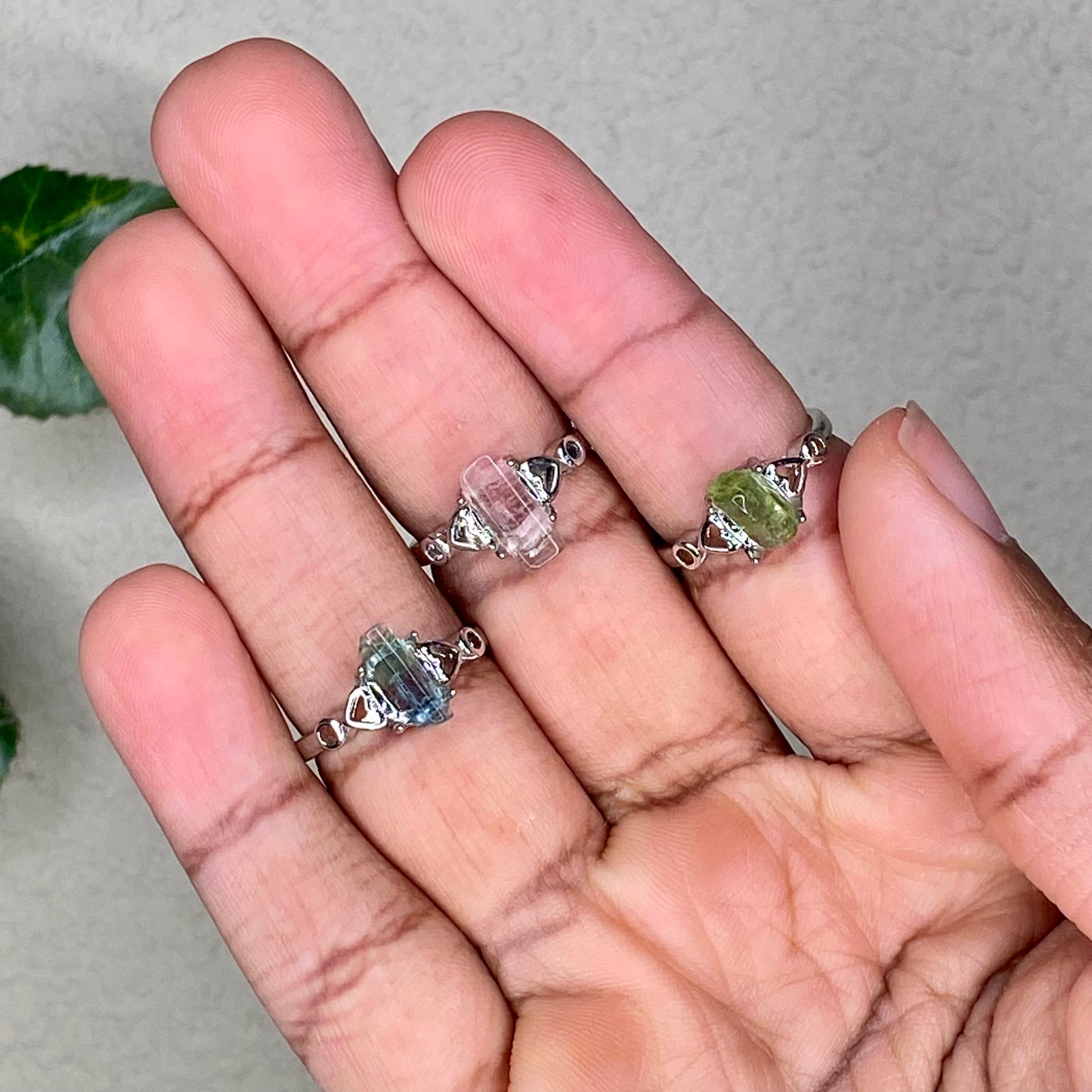 Tourmaline Rings