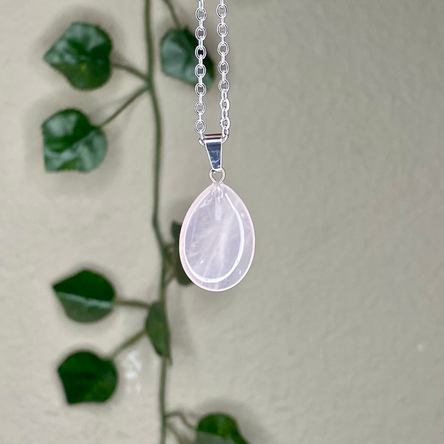 Rose Quartz Pendants