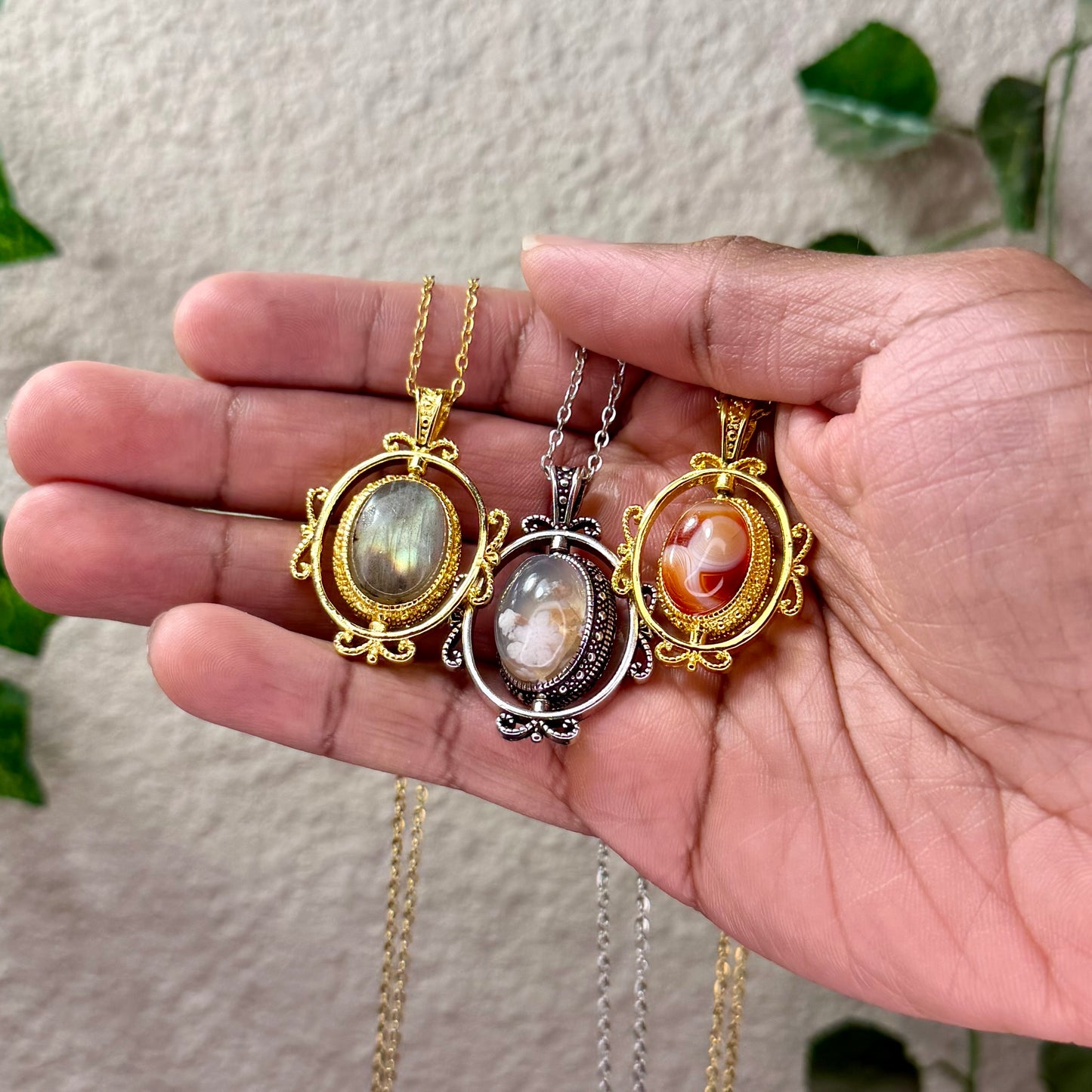 Crystal Fidget Necklaces