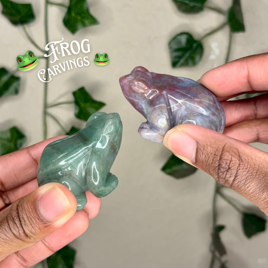 Frog Carvings