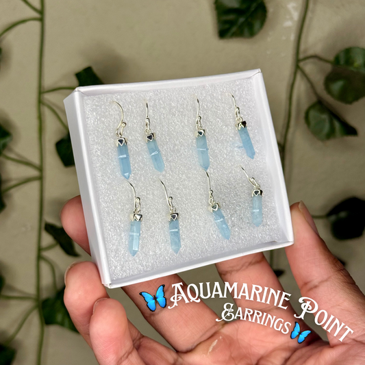 Aquamarine Dangle Earrings