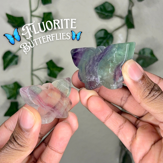 Candy Fluorite Butterflies