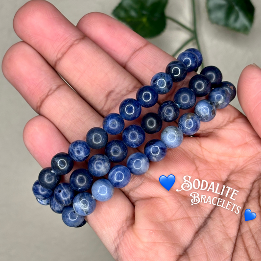 Pre-Order Sodalite Bracelets (READ THE DESCRIPTION)