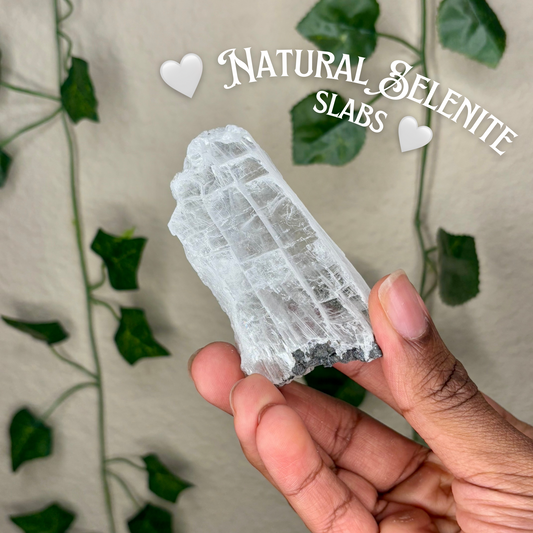 Natural Selenite Slabs