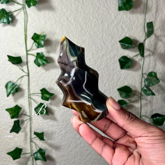 Polychrome Jasper Flames