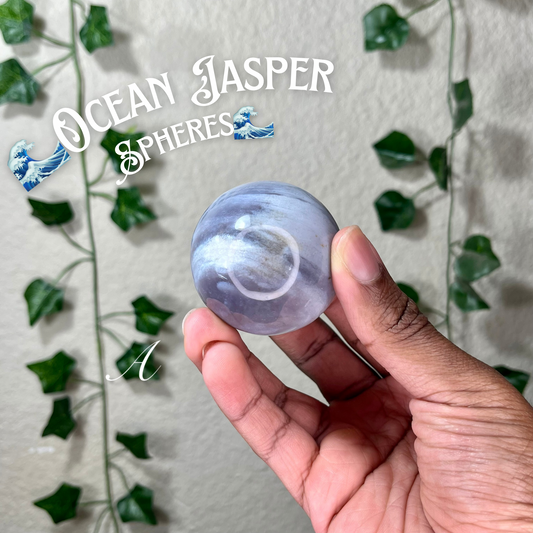 Ocean Jasper Spheres