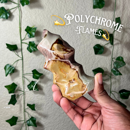 Polychrome Jasper Flames