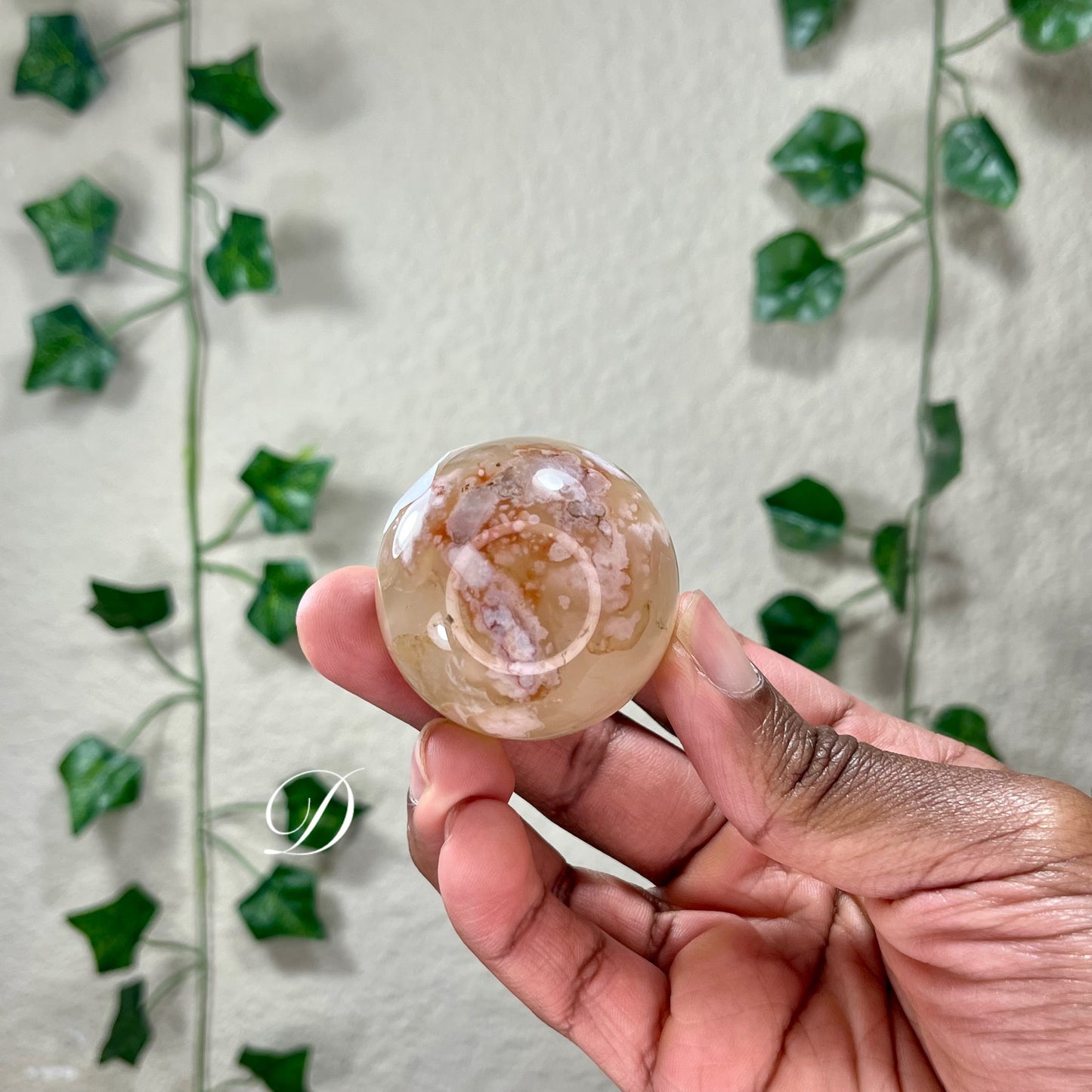Flower Agate Spheres