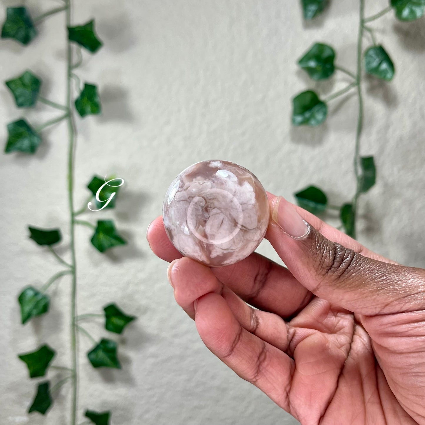 Flower Agate Spheres