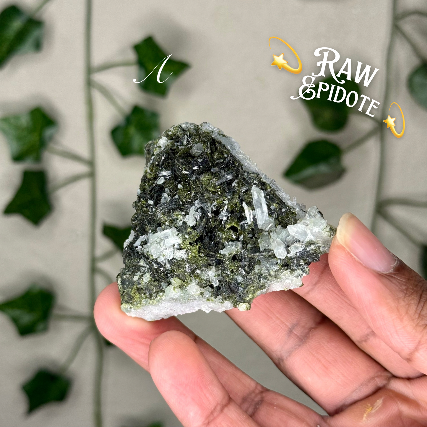 Raw Epidote Specimens