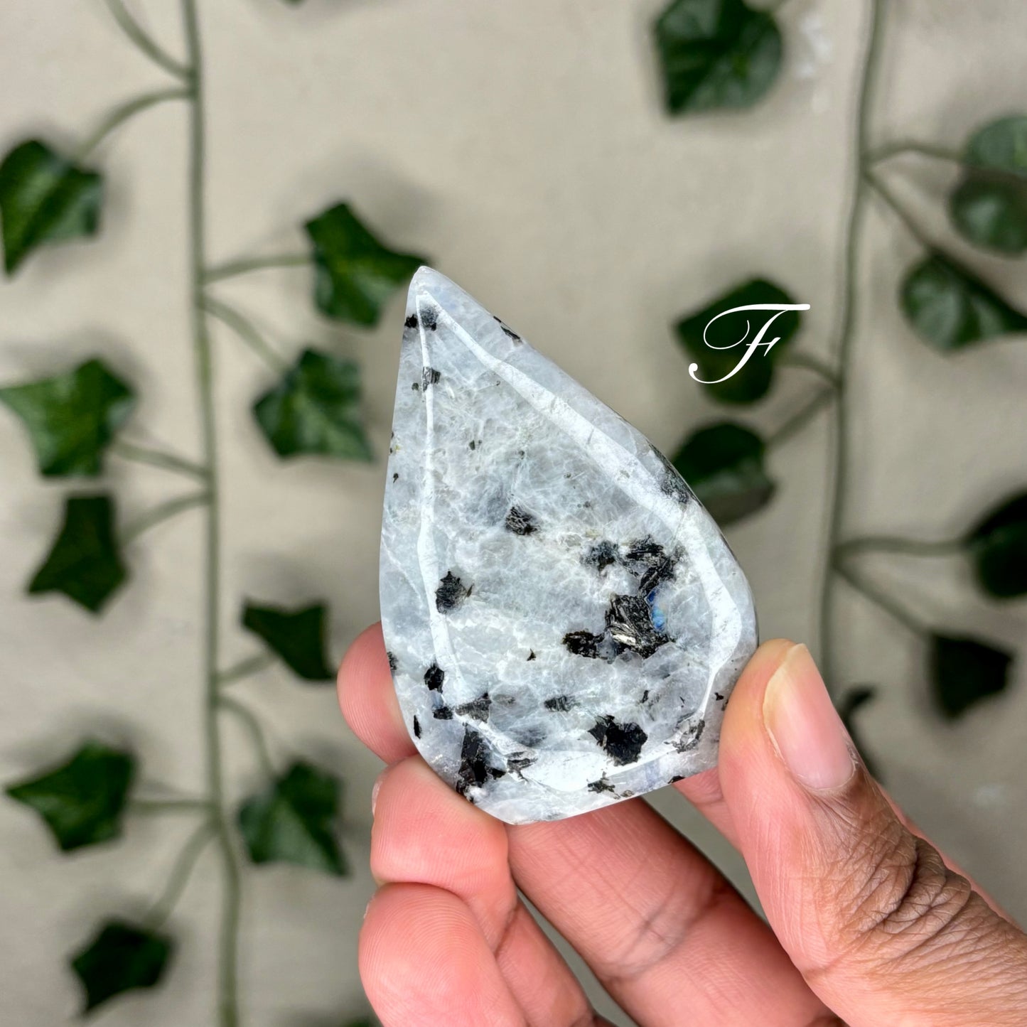 Rainbow Moonstone Flames