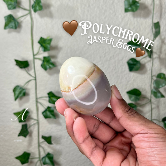 Polychrome Jasper Eggs