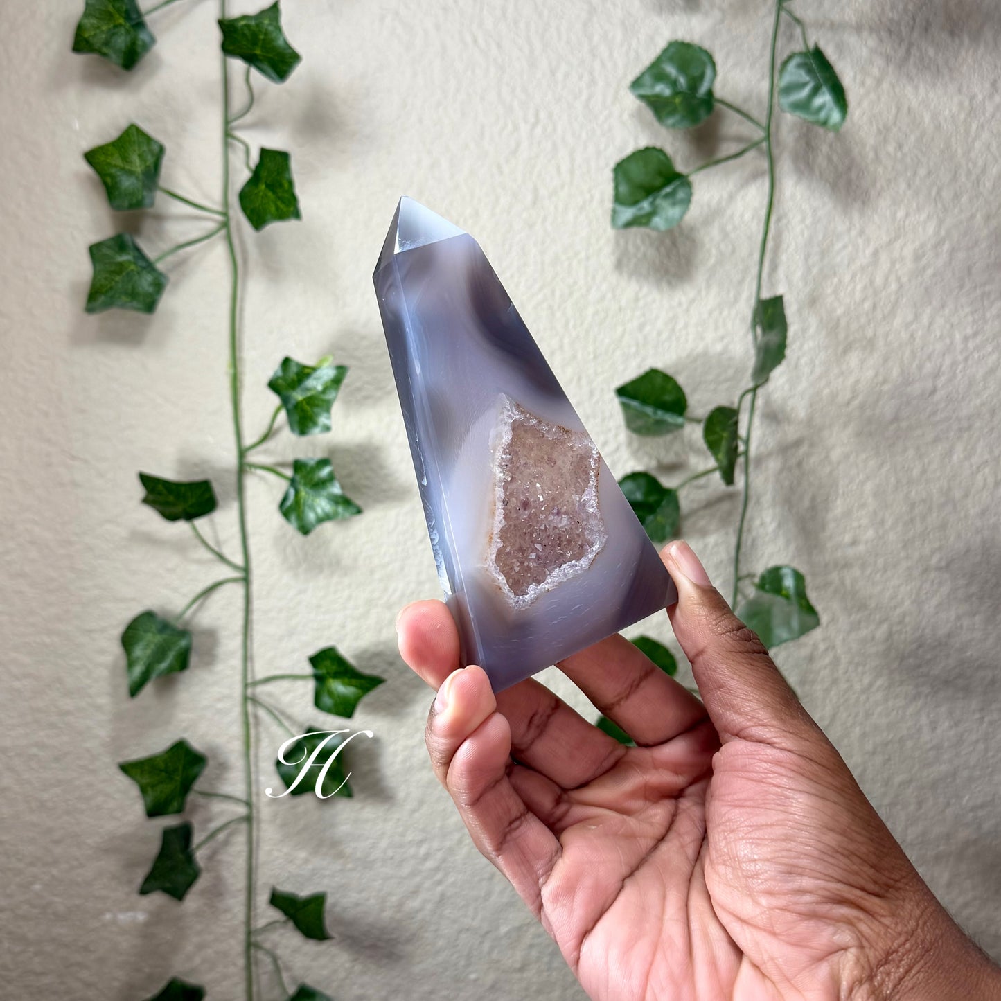 Amethyst Druzy Agate Towers