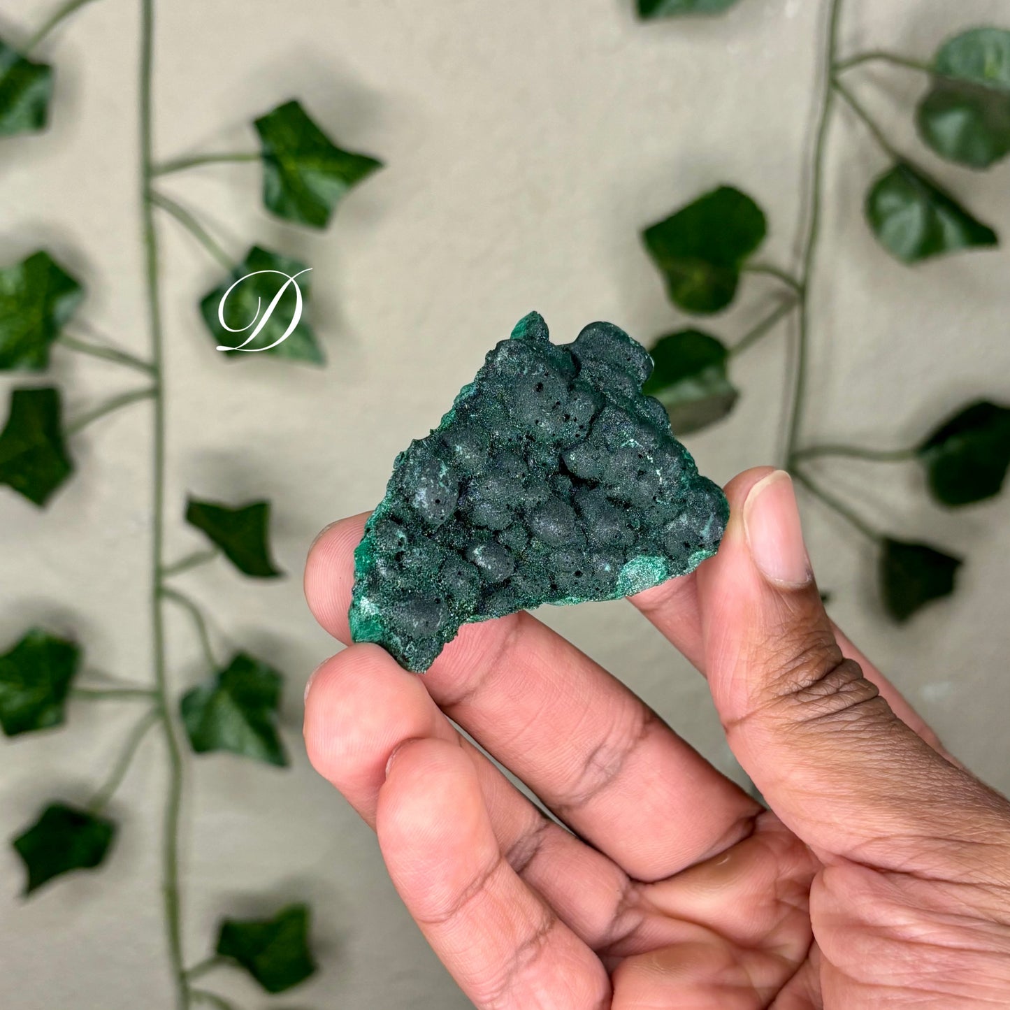 Raw Velvet Malachite Specimens