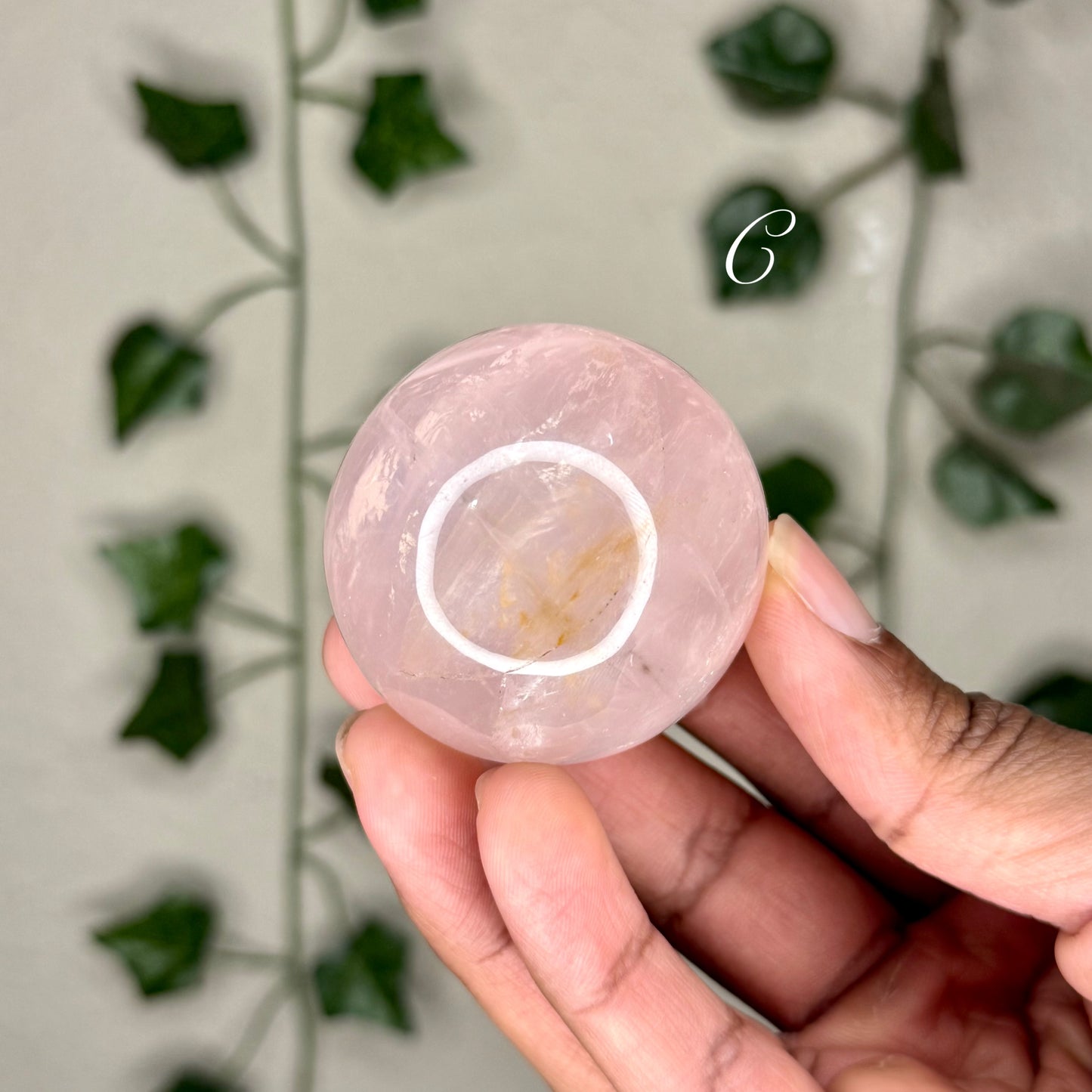 Star Rose Quartz Spheres