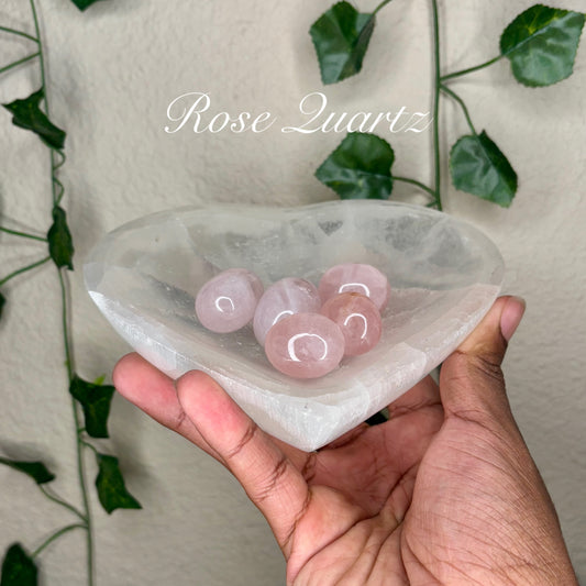 Rose Quartz Tumbles