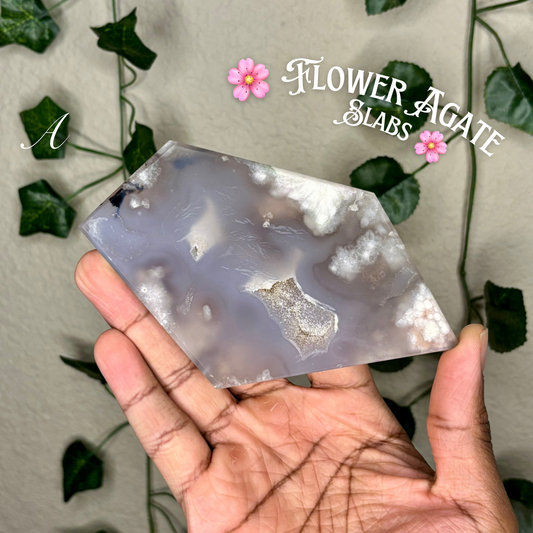 Flower Agate Slabs