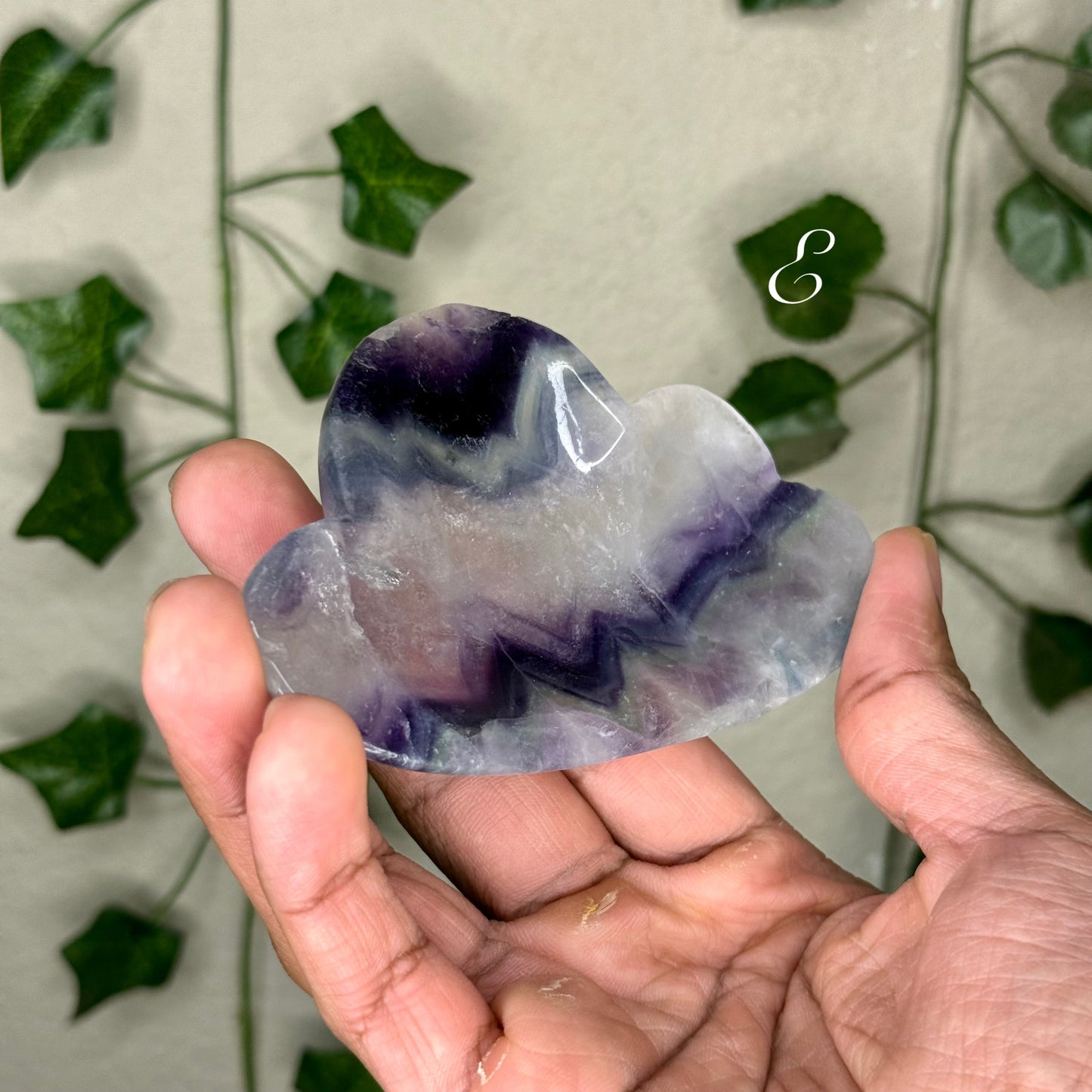 Rainbow Fluorite Cloud Bowls