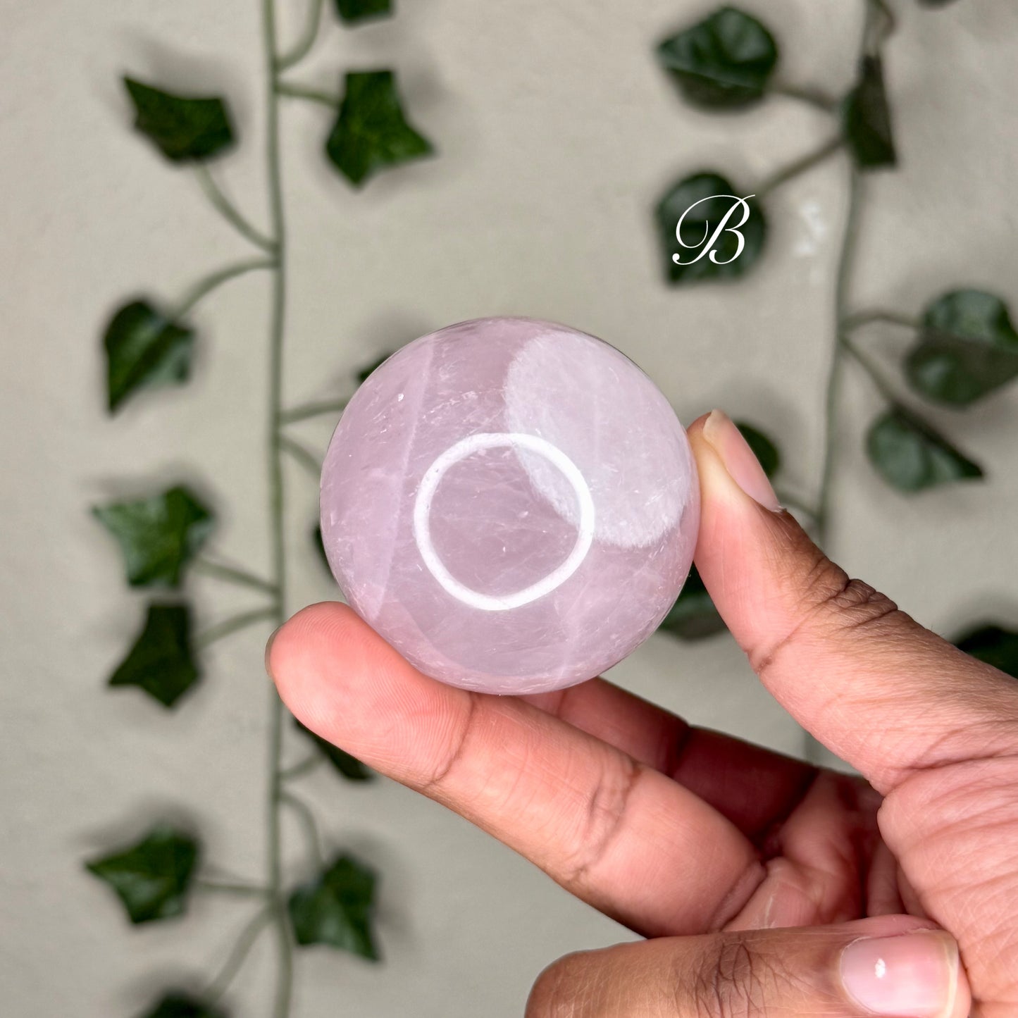 Star Rose Quartz Spheres